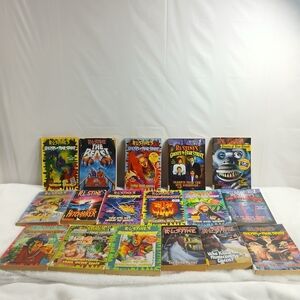 R.L. Stine Book Collection Lot Of 17 Fear Steet Assorted Novels